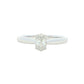 Platinum Oval Cut Diamond Solitaire Ring - 0.50cts Gardiner Brothers