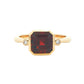Garnet and Diamond Dress Ring Gardiner Brothers