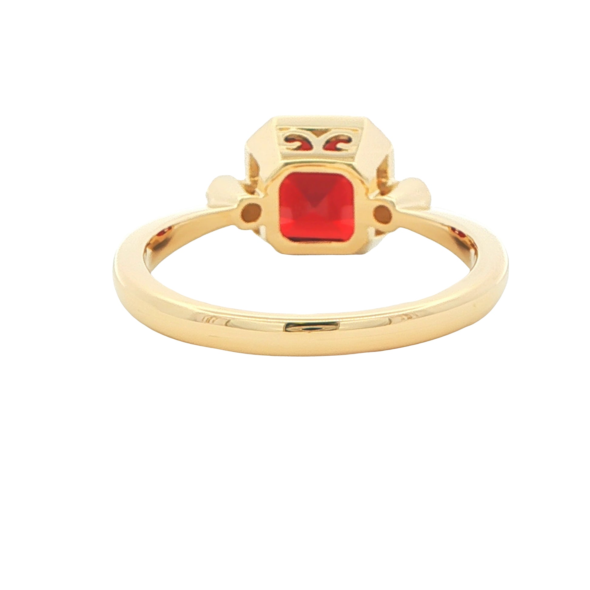 Garnet and Diamond Dress Ring Gardiner Brothers