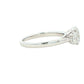 Platinum Oval Shaped Diamond 3 Stone Ring - 1.80cts Gardiner Brothers