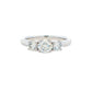 Platinum Round Brilliant Cut Diamond 3 Stone Ring - 0.70cts Gardiner Brothers