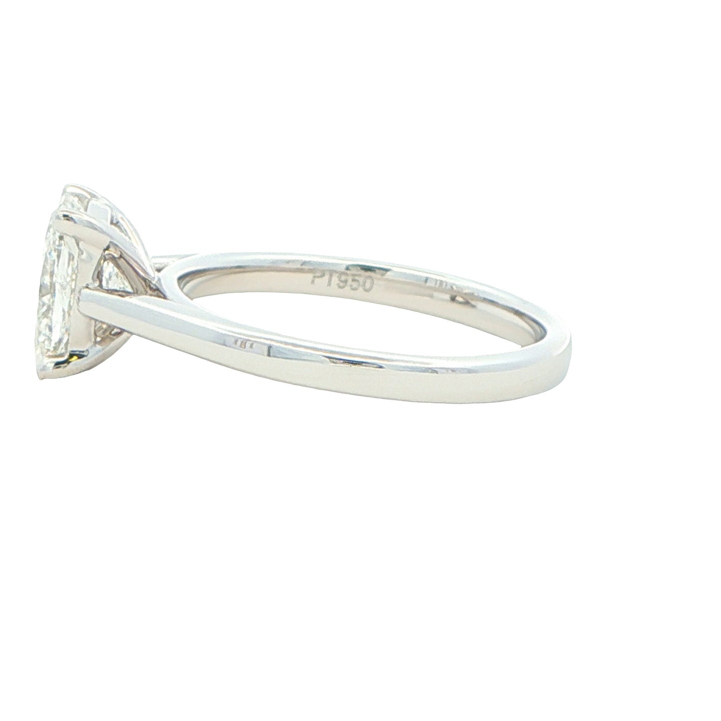 Platinum Elongated Cushion Shaped Diamond Solitaire Ring - 1.50cts Gardiner Brothers