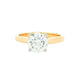 Yellow Gold Round Brilliant Cut Diamond Solitaire Ring - 1.50cts Gardiner Brothers