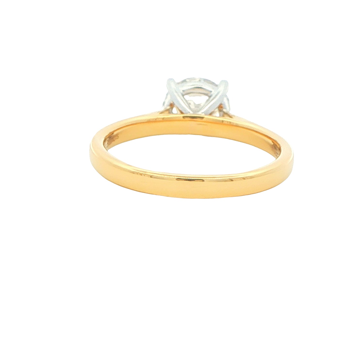 Yellow Gold Round Brilliant Cut Diamond Solitaire Ring - 1.50cts Gardiner Brothers