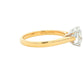 Yellow Gold Round Brilliant Cut Diamond Solitaire Ring - 1.50cts Gardiner Brothers