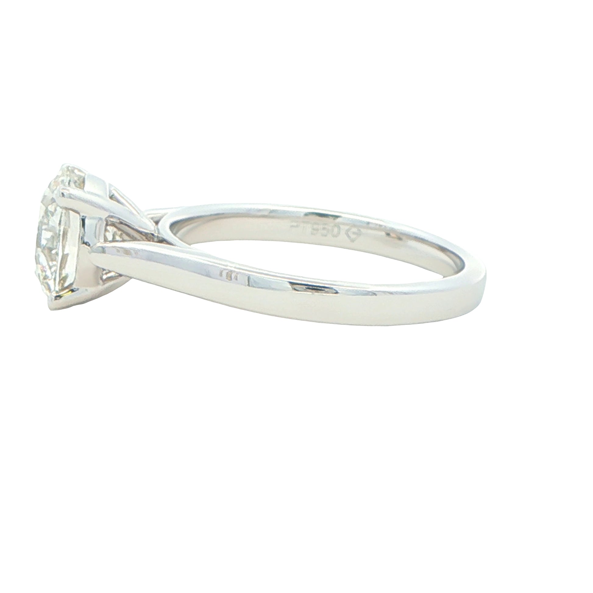 Lab Grown Round Brilliant Cut Diamond Solitaire Ring - 2.00cts Gardiner Brothers