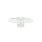 Lab Grown oval shaped diamond solitaire ring - 1.20cts Gardiner Brothers