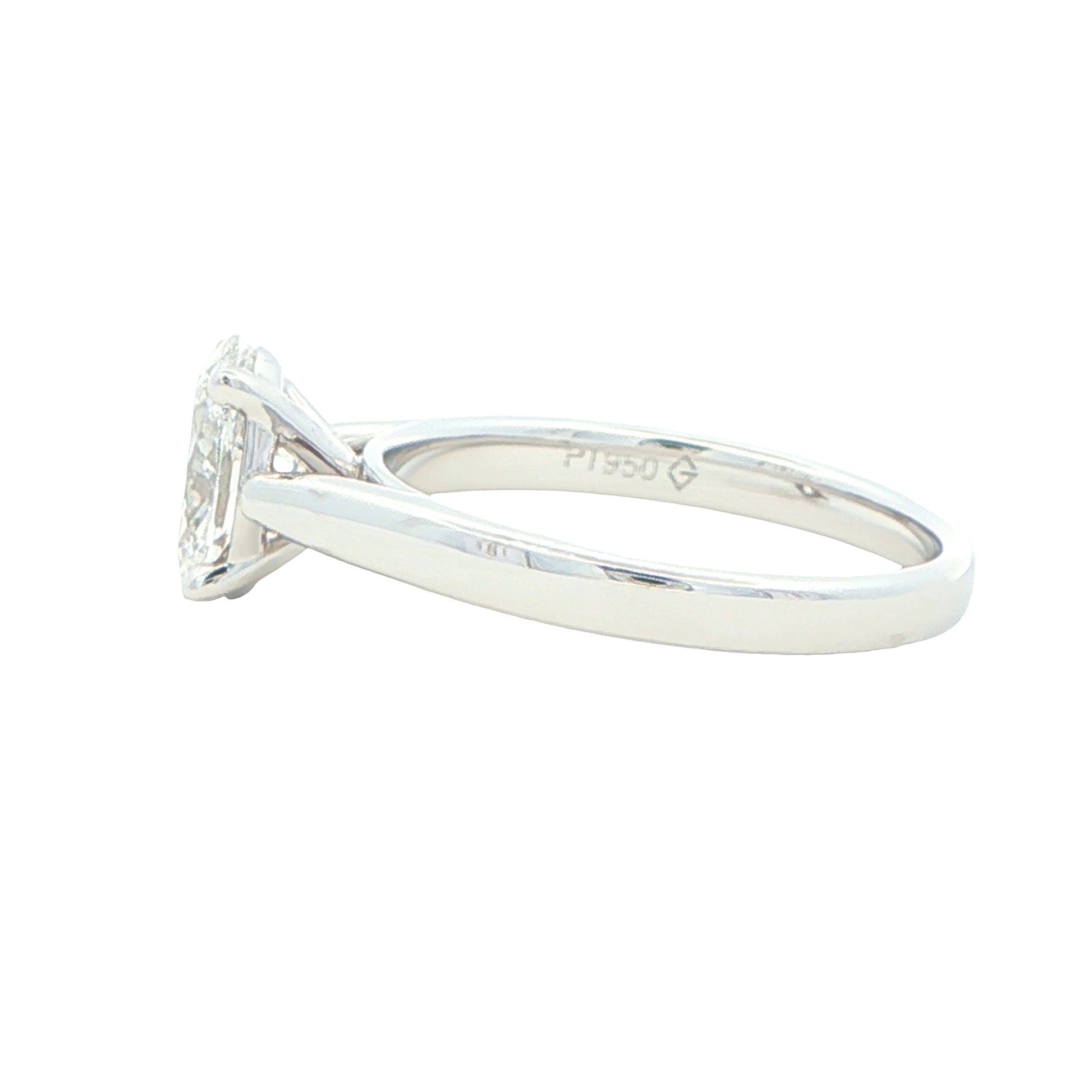 Lab Grown oval shaped diamond solitaire ring - 1.20cts Gardiner Brothers
