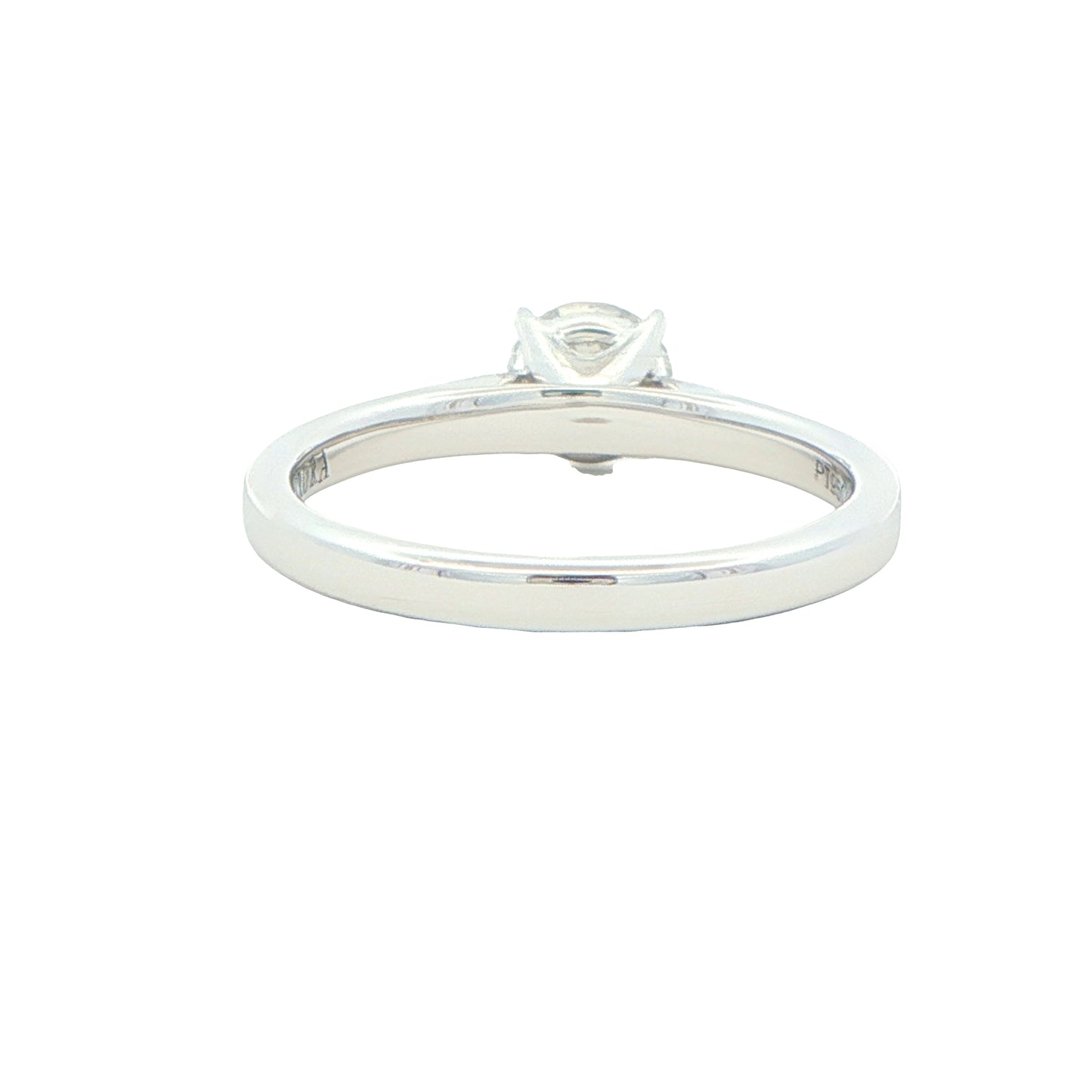 Platinum Aurora cut diamond solitaire Ring - 0.71cts Gardiner Brothers