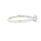 Platinum Aurora cut diamond solitaire Ring - 0.71cts Gardiner Brothers