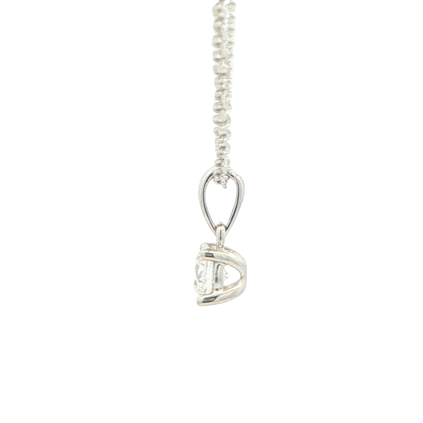 Aurora Cut Diamond Solitaire Pendant - 0.43cts Gardiner Brothers
