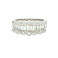 Round Brilliant and Baguette Cut Diamond Ring -1.40cts Gardiner Brothers