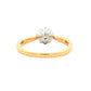 Yellow Gold Round Brilliant Cut Diamond Cluster Ring - 0.31cts gardiner-brothers