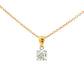 Round Brilliant Cut Diamond Solitaire Pendant - 0.90cts Gardiner Brothers
