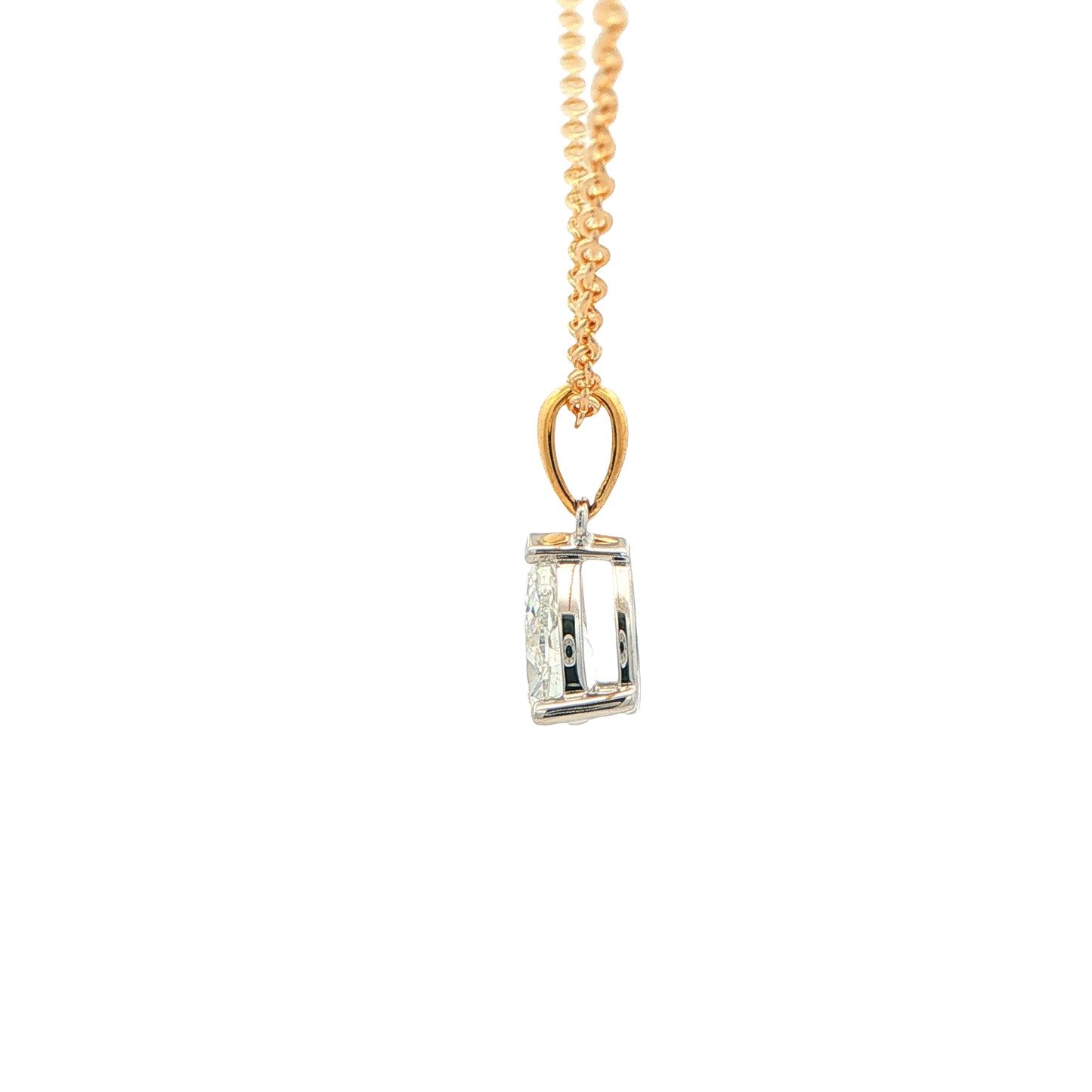 Pear Shaped Diamond Solitaire Pendant - 0.70cts Gardiner Brothers