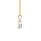 Pear Shaped Diamond Solitaire Pendant - 1.00cts Gardiner Brothers