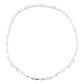 Silver Polished Brick Link Necklace Gardiner Brothers