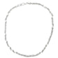 Silver Polished Belcher Link Necklace Gardiner Brothers