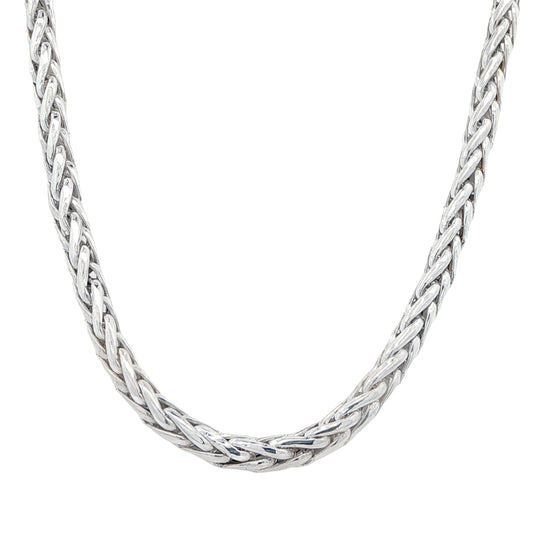 Silver Parmier Link Necklace Gardiner Brothers