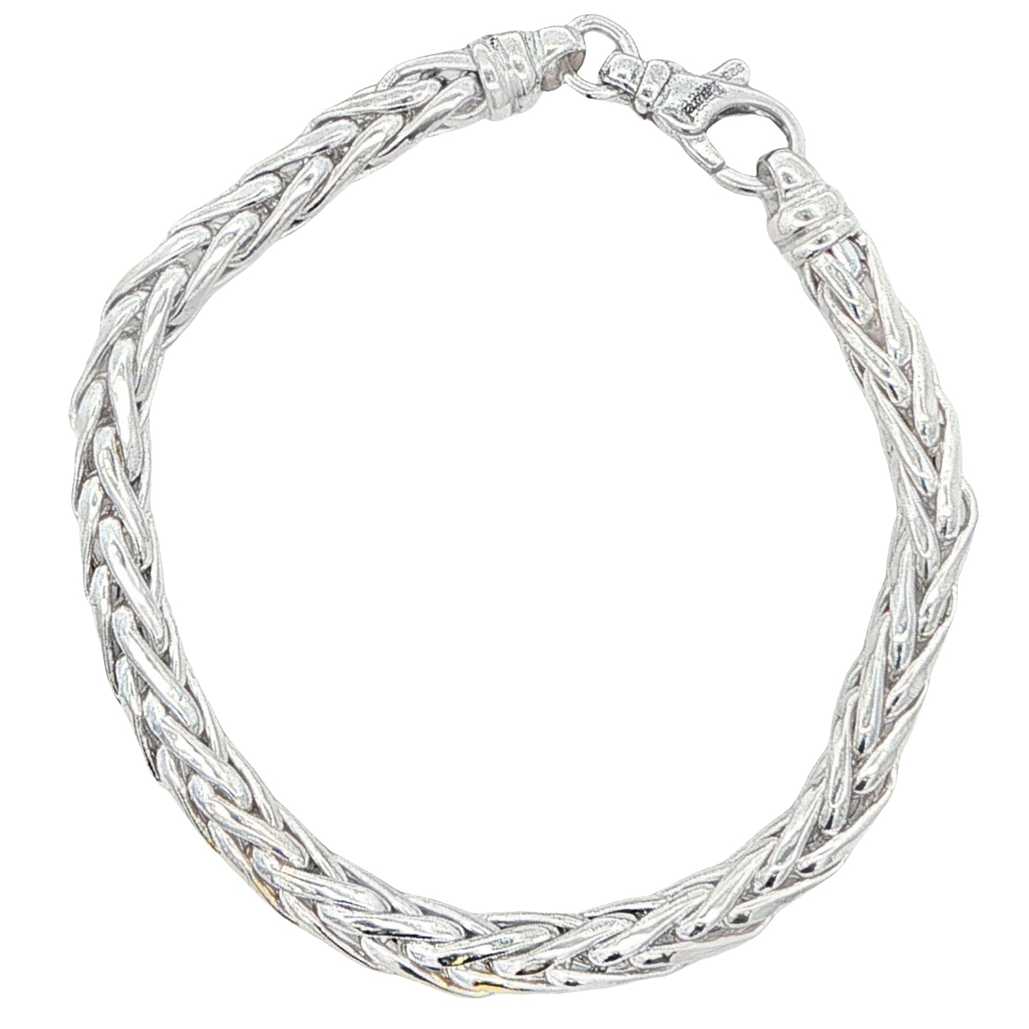 Silver Parmier Link Bracelet Gardiner Brothers