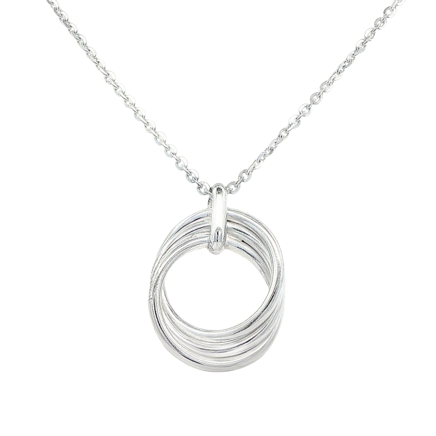 Silver 3 Stranded Knot Pendant Gardiner Brothers