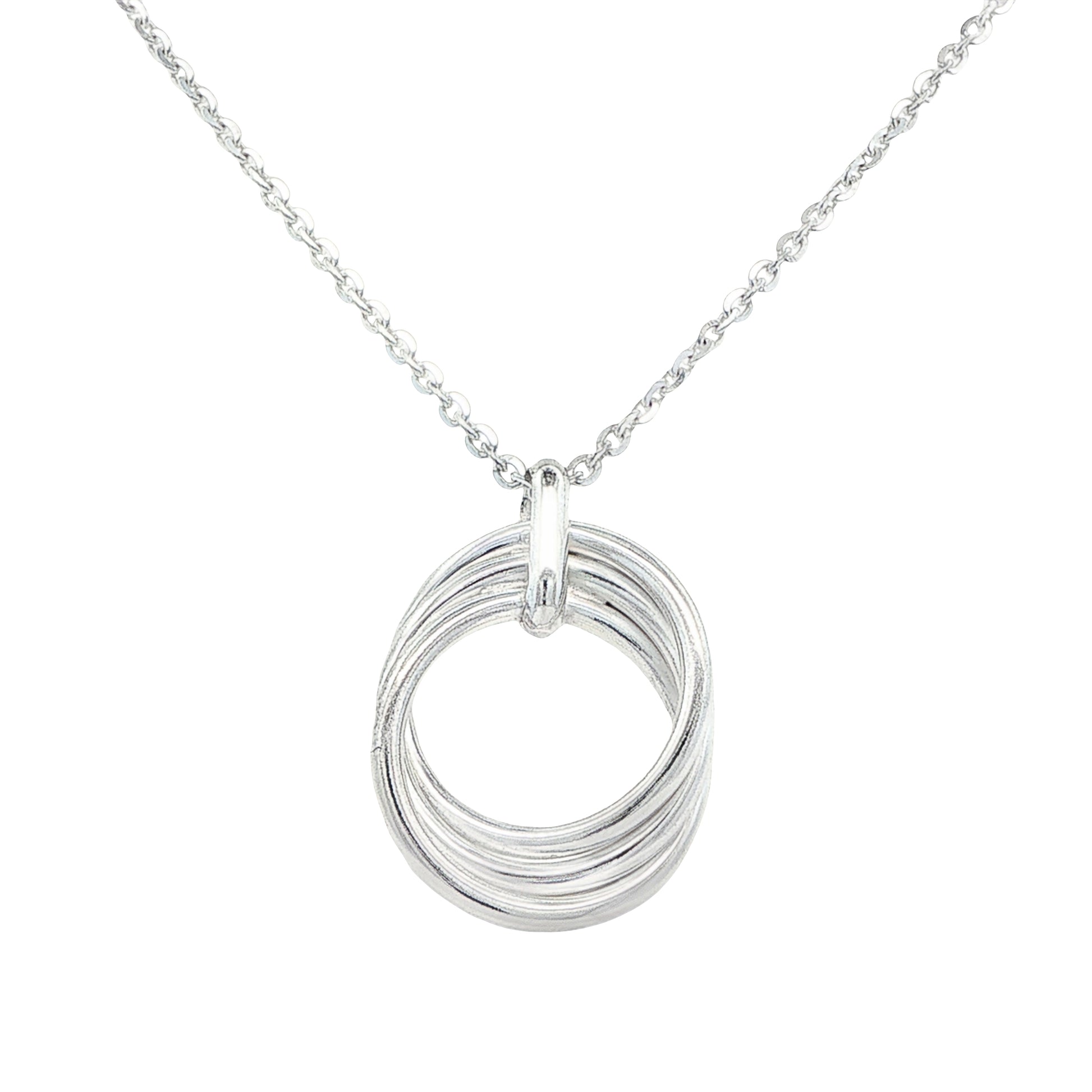 Silver 3 Stranded Knot Pendant Gardiner Brothers