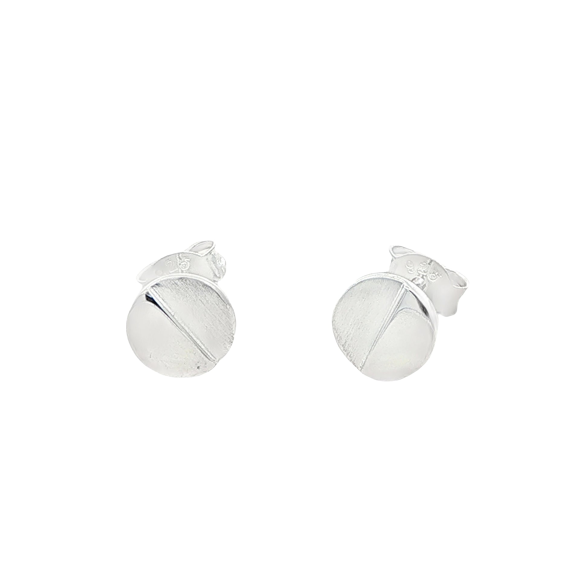 Silver Screw Top Earrings Gardiner Brothers