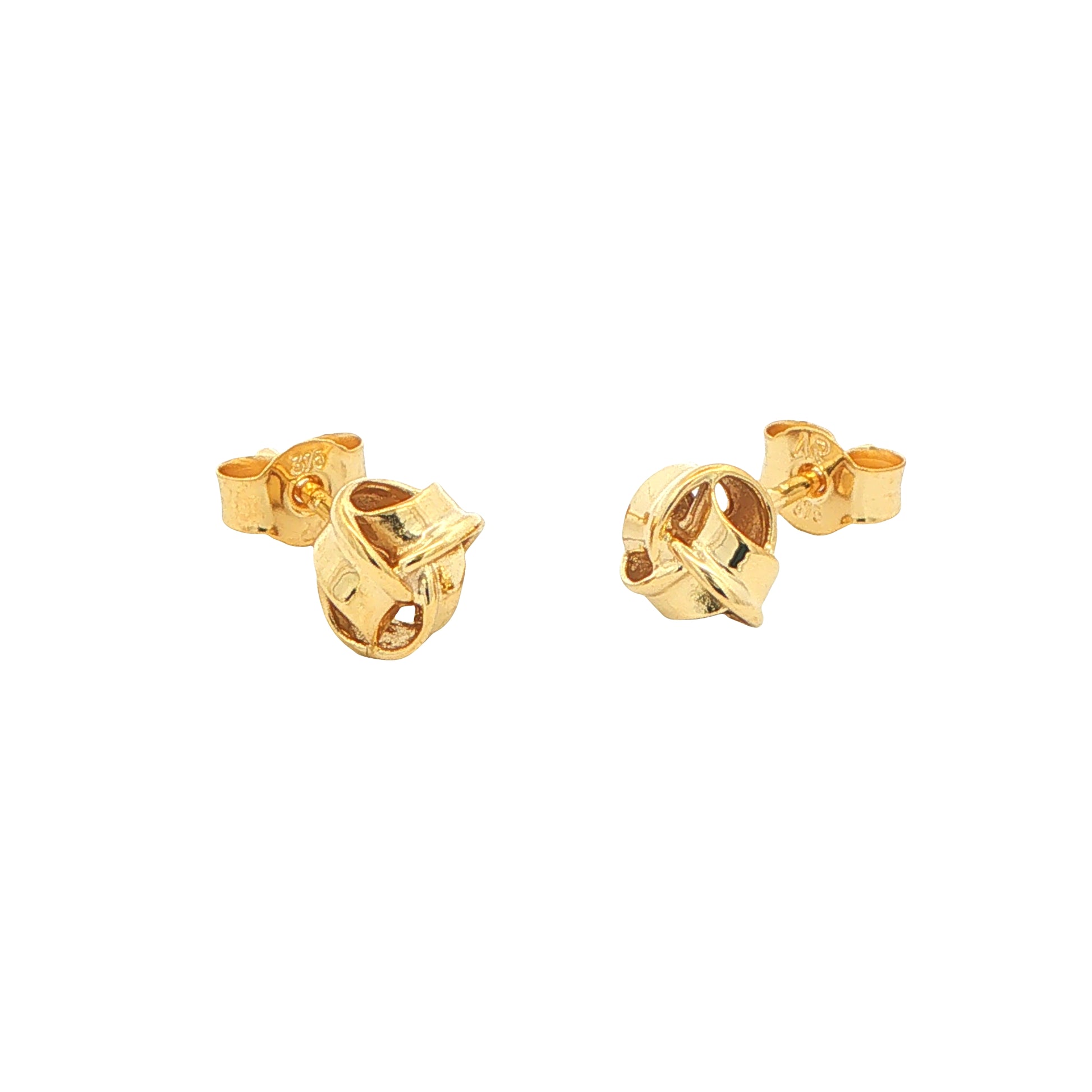 Yellow Gold Knot Earrings Gardiner Brothers