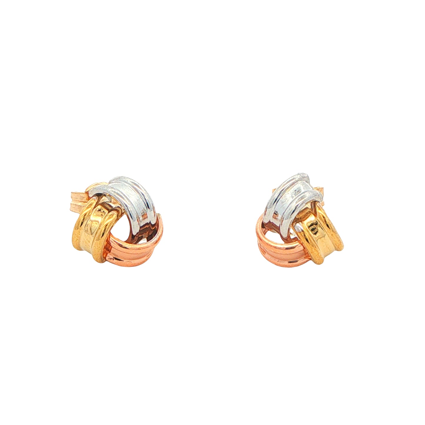 3 Colour Knot Earrings Gardiner Brothers