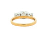 Yellow Gold Round Brilliant Cut Diamond 3 Stone Ring - 2.00cts Gardiner Brothers