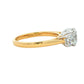 Yellow Gold Round Brilliant Cut Diamond 3 Stone Ring - 2.00cts Gardiner Brothers