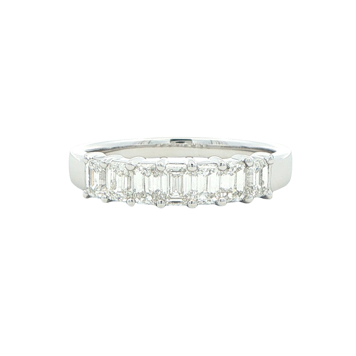 Emerald Cut Diamond Eternity Style Ring - 1.11cts Gardiner Brothers