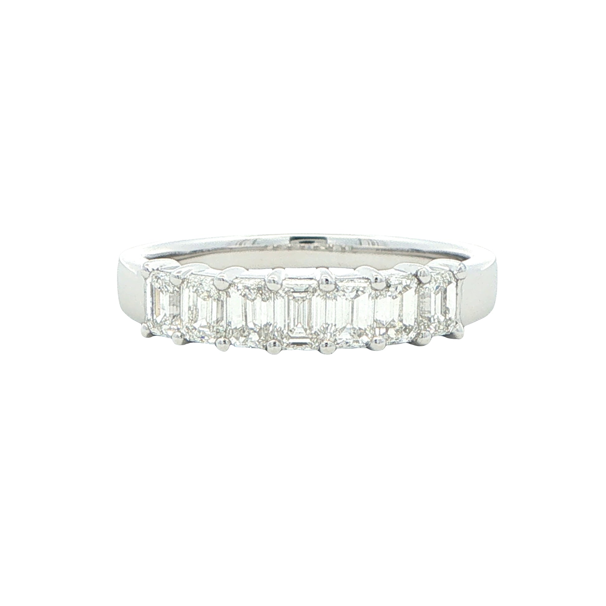 Emerald Cut Diamond Eternity Style Ring - 1.11cts Gardiner Brothers