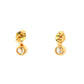 Round Brilliant Cut Diamond 2 Stone Drop Earrings - 1.01cts Gardiner Brothers