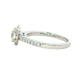 Platinum Aurora Cut Diamond Halo Style Ring - 0.84cts Gardiner Brothers
