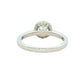 Platinum Aurora Cut Diamond Halo Style Ring - 0.84cts Gardiner Brothers