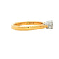 Yellow Gold Aurora 3 Stone Diamond Ring - 0.71cts Gardiner Brothers
