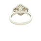 Platinum Oval Shaped Aurora Diamond Halo Style Ring - 1.50cts Gardiner Brothers