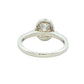Platinum Aurora Oval Shaped Diamond Halo Ring - 1.27cts Gardiner Brothers