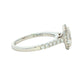Platinum Aurora Oval Shaped Diamond Halo Ring - 1.27cts Gardiner Brothers