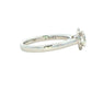 Platinum Aurora Cut Diamond Halo Ring - 0.70cts Gardiner Brothers