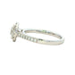 Platinum Aurora Cut Diamond Halo Style Ring - 1.07cts Gardiner Brothers