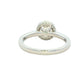 Platinum Aurora Cut Diamond Halo Style Ring - 1.07cts Gardiner Brothers