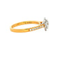 Yellow Gold Aurora Cut Diamond Halo Style Ring - 0.83cts Gardiner Brothers