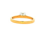 Yellow Gold Aurora Cut Diamond Solitaire Ring - 0.70cts Gardiner Brothers