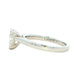 Platinum Aurora Pear Shaped Diamond Solitaire Ring - 0.61cts Gardiner Brothers