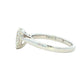 Platinum Pear Shaped Aurora Cut Diamond Solitaire - 0.91cts Gardiner Brothers