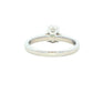 Platinum Oval Shaped Aurora Cut Diamond Solitaire Ring - 0.73cts Gardiner Brothers