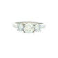 Platinum Aurora 3 Stone Diamond Ring - 1.23cts Gardiner Brothers