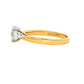 Yellow Gold Oval and Pear Shaped Aurora Diamond 3 Stone Ring - 1.02cts Gardiner Brothers